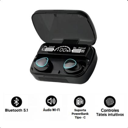 Imagem de Fone Sport Bluetooth 5.1 Tws-10 Ideal para Exercícios