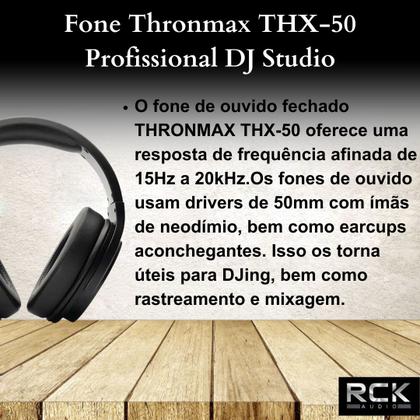 Imagem de Fone Thronmax THX-50 Profissional DJ Studio