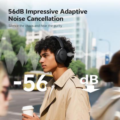 Imagem de Fones de Ouvido Bluetooth Sem Fio QCY H3S com Cancelamento Ativo de Ruído ANC e 102h de Reprodução