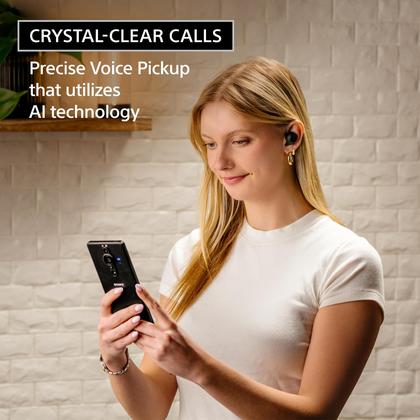 Fones de ouvido com cancelamento de ruído verdadeiramente sem fio