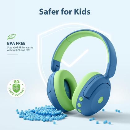 Imagem de Fones de ouvido iClever BTH20 Active Noise Cancelling Kids 60H Play