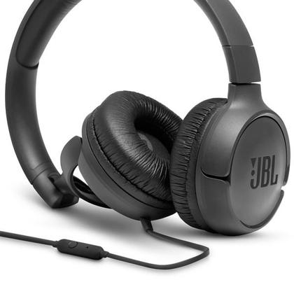 Imagem de Fones de ouvido JBL TUNE 500 supra-auriculares com fio Preto