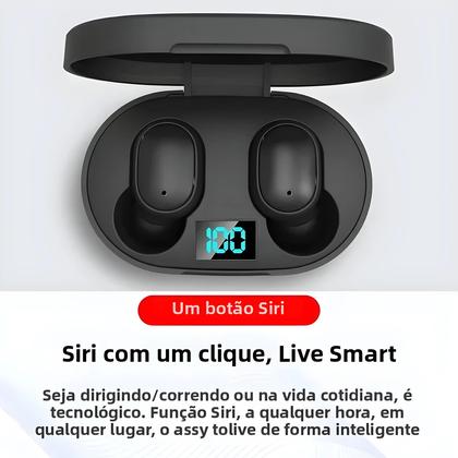 Imagem de Fones De Ouvido Sem Fio Com Cancelamento De Ruído, Impermeáveis, Estéreo Intra-auricular, Estojo De
