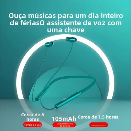 Imagem de Fones De Ouvido Sem Fio Lenovo HE05X II Bluetooth 5.0 Com Graves Profundos, Carregamento Rápido E