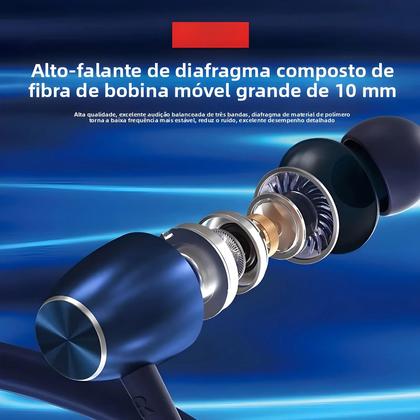 Imagem de Fones De Ouvido Sem Fio Lenovo HE05X II Bluetooth 5.0 Com Graves Profundos, Carregamento Rápido E