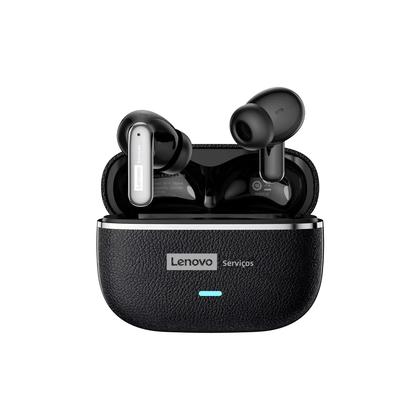 Imagem de Fones De Ouvido Sem Fio Lenovo LE208 Bluetooth V6.0 Com Som HIFI, Textura De Couro, Microfone AI Com