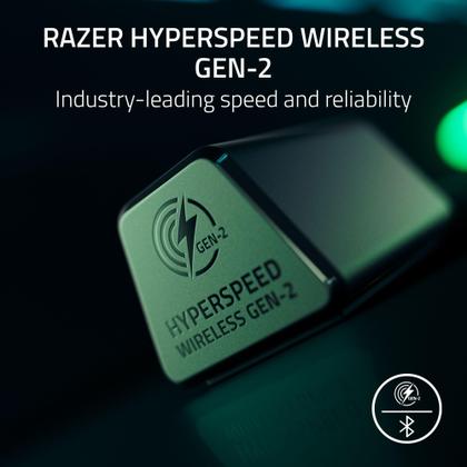 Imagem de Fones de ouvido sem fio para jogos Razer BlackShark V3 50mm, Bluetooth