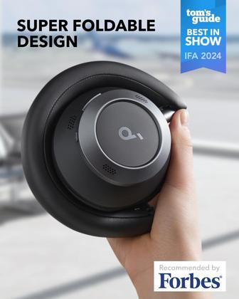 Fones de ouvido Soundcore Space One Pro Anker com cancelamento de