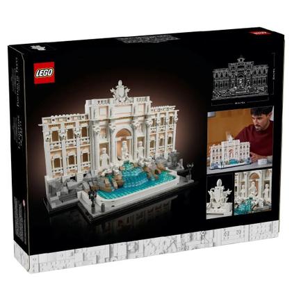 Imagem de Fontana di trevi lego architecture 1880 peças 21062