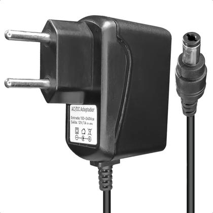 Imagem de Fonte 12v 1a Bivolt Automatica P4 Camera Fita Led Cftv Modem