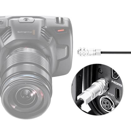 Imagem de Fonte AC Mini XLR 2Pin 12V Blackmagic Pocket 4K e 6K