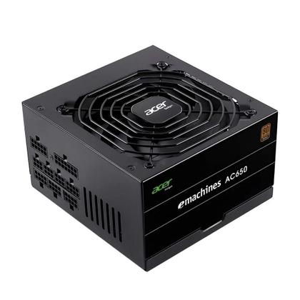 Imagem de Fonte Acer 650w Ac650 80 Plus Bronze Full Modular ATX Preto