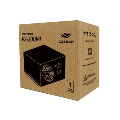 Imagem de Fonte atx 200w c3tech ps-200v4 s/cabo