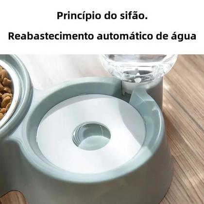 Imagem de Fonte Automática para Água de Animais de Estimação - Bebedouro para Cães e Gatos