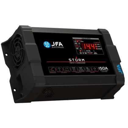 Imagem de Fonte Automotiva Carregador Bateria Bivolt Digital Cca Storm Plus JFA