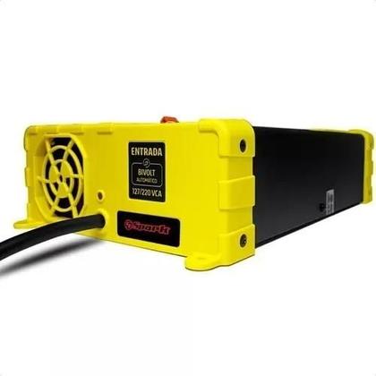 Imagem de Fonte Automotiva Carregador de Bateria 12v Usina Smart Bat Meter 120 amperes 1 ano de Garantia