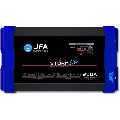 Imagem de Fonte automotiva carregador de bateria storm lite 12v 200a amperes jfa bivolt