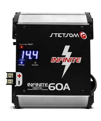 Imagem de Fonte Automotiva Stetsom Infinite 60 60 Ampers Bivolt