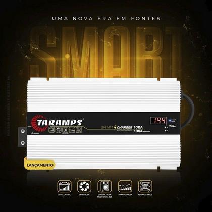 Fonte Automotiva Taramps Carregador Bateria 100~130 Amperes Dynamic Bivolt Automático 12v - Usina Imagem de Fonte Automotiva Taramps Carregador Bateria 100~130 Amperes Dynamic Bivolt Automático 12v