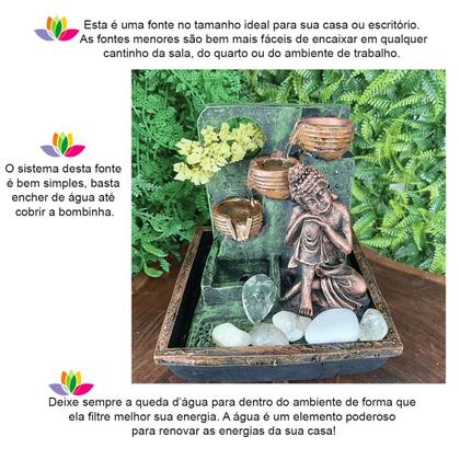 Imagem de Fonte Buda Descansando 3 Quedas 01128