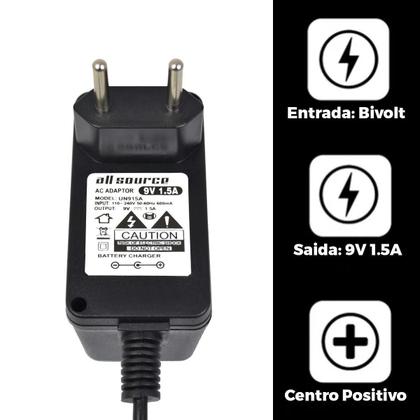 Imagem de Fonte Carregador 9v Amvox Aca 292 New