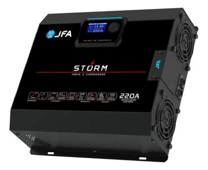 Imagem de Fonte Carregador Automotiva 220a Jfa Storm Plus Bivolt Automático