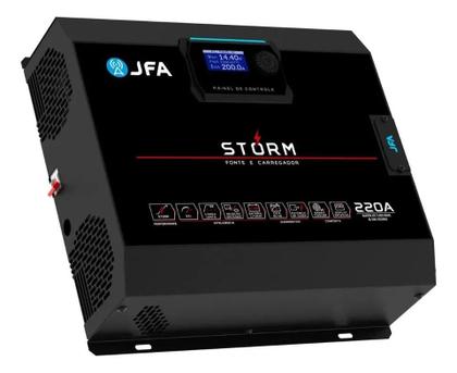 Imagem de Fonte Carregador Automotiva 220a Jfa Storm Plus Bivolt Automático
