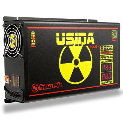 Fonte Carregador Automotiva Usina 220A Plus Voltímetro Imagem de Fonte Carregador Automotiva Usina 220A Plus Voltímetro