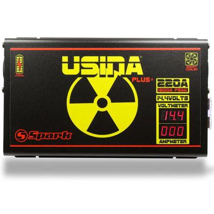 Fonte Carregador Automotiva Usina 220A Plus Voltímetro Imagem de Fonte Carregador Automotiva Usina 220A Plus Voltímetro