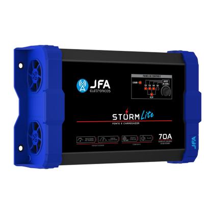 Imagem de Fonte Carregador Automotivo JFA 70a Storm Lite Bivolt Automático