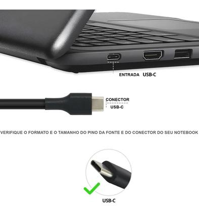 Imagem de Fonte Carregador Compatível Com Galaxy Book4 Np750xgj Series