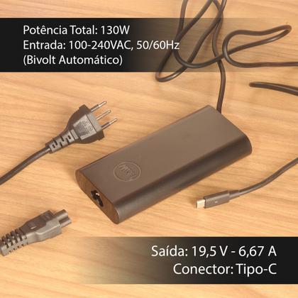 Imagem de Fonte Carregador Compativel com Notebook asus zenbook pro duo ux581gv asus zenbook 65w Type-c Usb-c