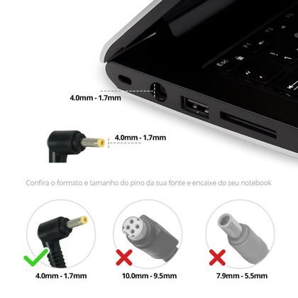 Imagem de Fonte Carregador para Notebook Lenovo S130