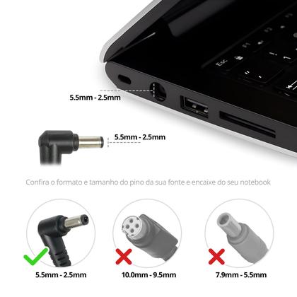 Imagem de Fonte Carregador para Notebook Lenovo S400 Touch