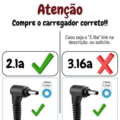 Imagem de Fonte Carregador Samsung Book Np550xda-kf2br Ad-4019b /3