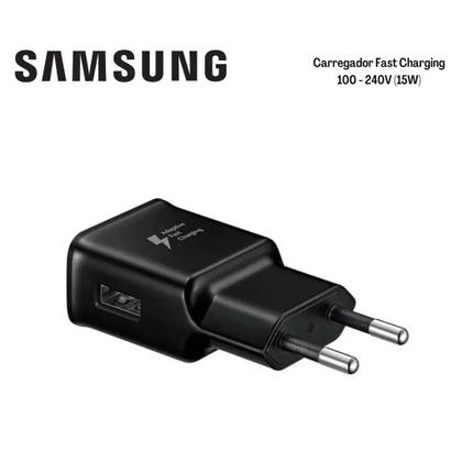 Imagem de Fonte Carregador Samsung Original Turbo 15w Sem Cabo USB - Preto