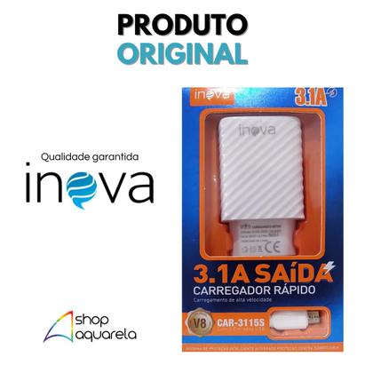 Imagem de Fonte carregador Turbo 2 USB com Cabo USB