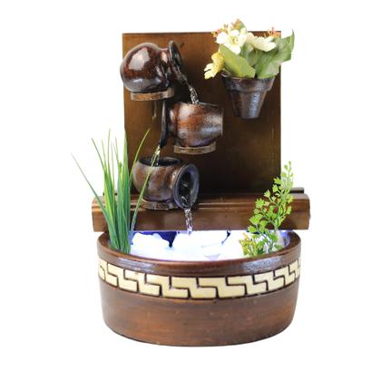 Imagem de Fonte Cascata de Água com bomba e LED - 09