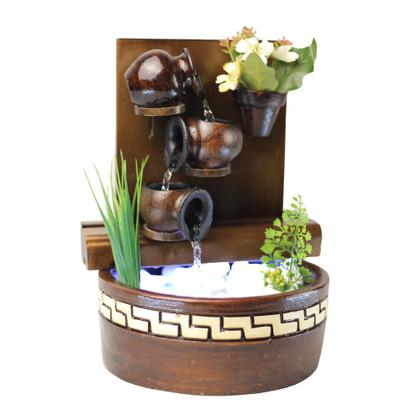 Imagem de Fonte Cascata de Água com bomba e LED - 09