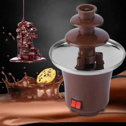 Imagem de Fonte Cascata De Chocolate Fondue Chocofest Maquina Elétrica