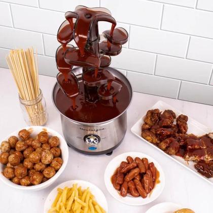 Imagem de Fonte Cascata De Chocolate Fondue Queijo 4 Torres 127v