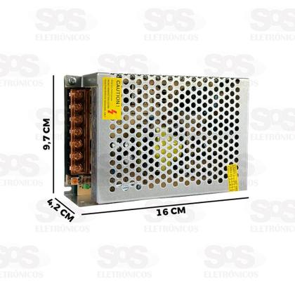 Imagem de Fonte Chaveada Colmeia 12V 10A 120W - Aitek Sigma