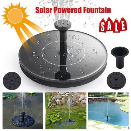 Imagem de Fonte de água movida a energia solar Garden Water Fountain Wokex