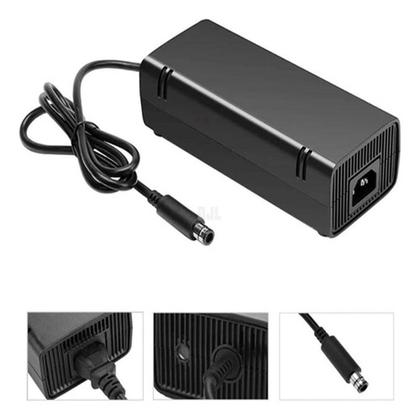 Imagem de Fonte de Alimentação Ac Bivolt Compatível com Xbox 360-E Super Slim 1 Pino + Cabo de Energia