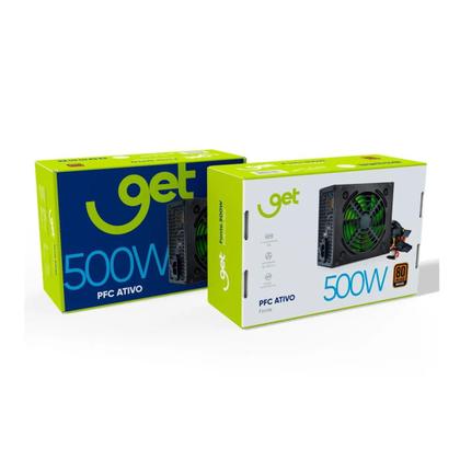 Imagem de Fonte de Alimentação Get 500W 80 Plus Bronze Bivolt