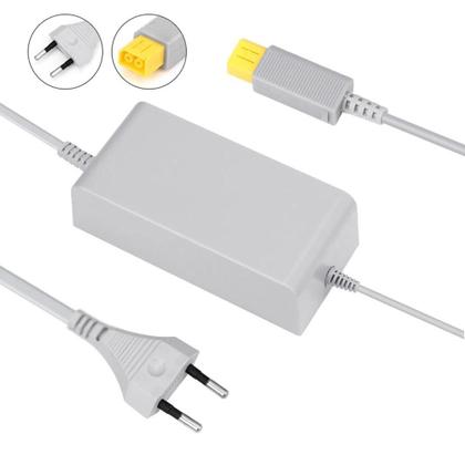 Imagem de Fonte de Energia Cabo Alimentação Carregador Ac Adapter Bivolt Compatível com Nintendo Wii U