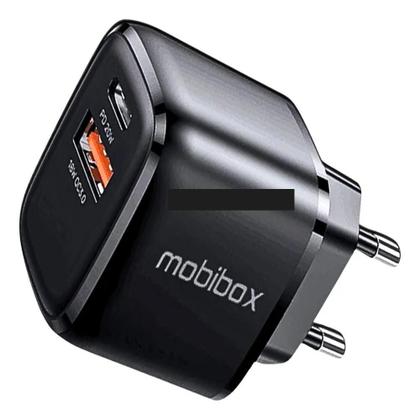 Imagem de Fonte De Parede Preta Modo Turbo Para Dispositivos Usb