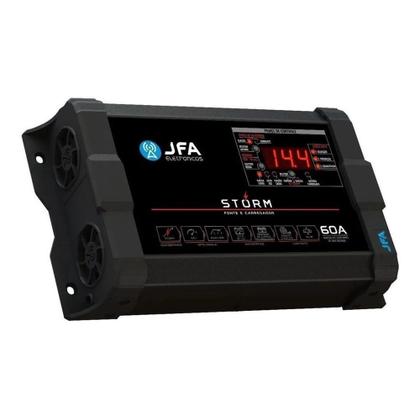 Imagem de Fonte e Carregador de Bateria JFA 60A STORM PLUS Bivolt