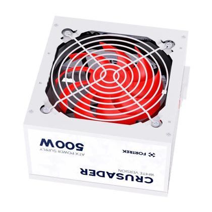 Imagem de Fonte Fortrek Crusader, 500W, ATX, Sem cabo, Branca - 83590