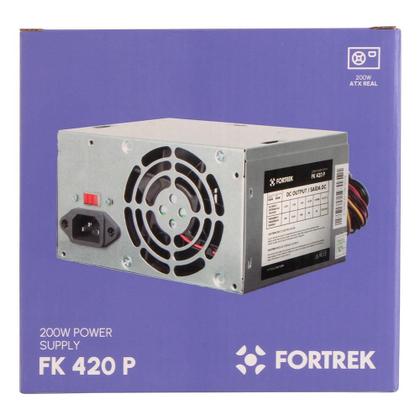 Imagem de Fonte Fortrek PWS-2003, 200W, Sem Cabo, Prata - FK420P